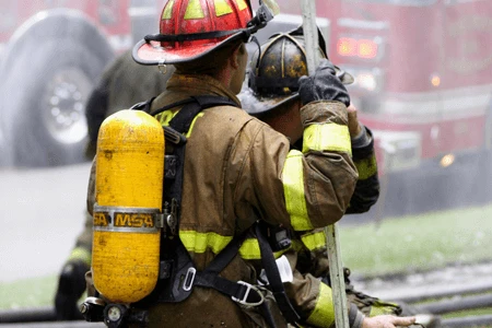 Safety-Firefighters-Responding